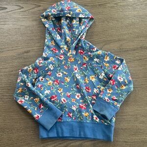 Ralph Lauren floral spa terry hoodie